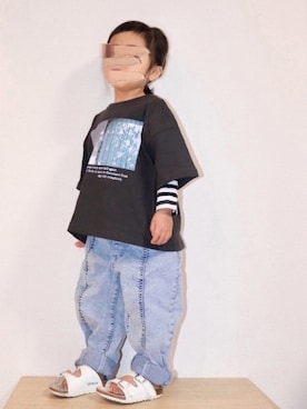 echico☺︎︎さん（キッズ・90cm）の春コーディネート