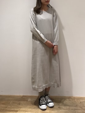 「haupia（ハウピア）のアイテム」を使った、haupia天王寺MIOプラザ館店さん（レディース・157cm）の冬コーディネート