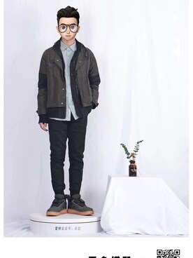 型爷さんのコーディネート