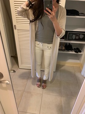 「R13（アールサーティーン）のアイテム（パンツ）」を使った、a_outfitさん（レディース・160cm）の冬コーディネート