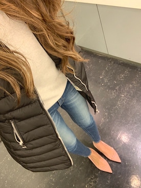 a_outfitさん（レディース・160cm）の冬コーディネート