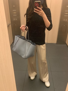 「STATE OF ESCAPE（ステートオブエスケープ）のアイテム」を使った、a_outfitさん（レディース・160cm）の春コーディネート