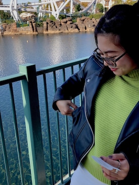 「GRL（グレイル）のアイテム（リング）」を使った、wear_sayaさん（レディース・150cm）の秋コーディネート