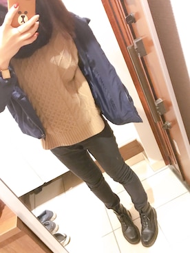 バターさん（レディース・167cm）の冬コーディネート