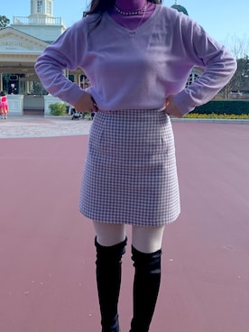 「OK（オッケー）のアイテム」を使った、suzuka takahashiさん（レディース・167cm）の冬コーディネート