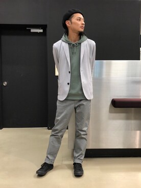 「レイヤードstyle」｜「アイテム（その他）」を使った、くろろろんさん（メンズ・169cm）の冬コーディネート