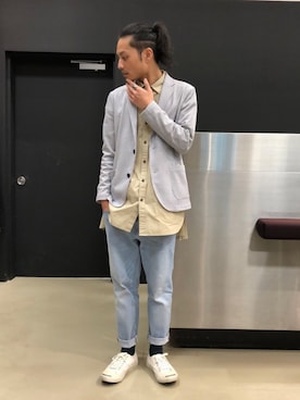 くろろろんさん(メンズ・169cm)の春コーディネート