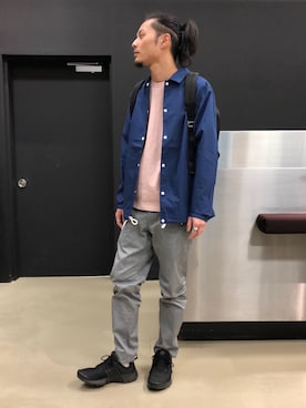 くろろろんさん（メンズ・169cm）の春コーディネート