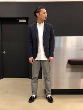 くろろろんさん（メンズ・169cm）の春コーディネート