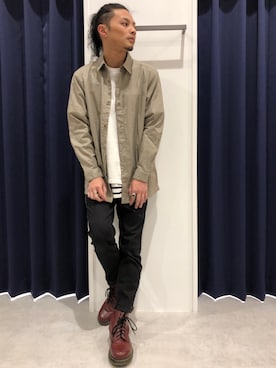 くろろろんさん(メンズ・169cm)の春コーディネート