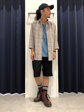 くろろろんさん（メンズ・169cm）の夏コーディネート