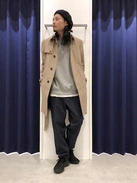 くろろろんさん（メンズ・169cm）の冬コーディネート