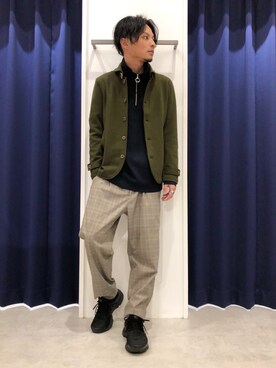 くろろろんさん（メンズ・169cm）の春コーディネート