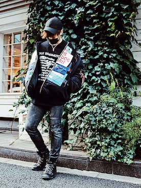 「vetements」｜「アイテム（ブーツ）」を使った、はるとくんさん（メンズ・174cm）の春コーディネート