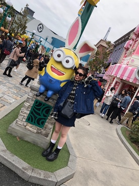 「THE NORTH FACE（ザノースフェイス）のアイテム（スカート）」を使った、motocoさん（レディース・150cm）の春コーディネート