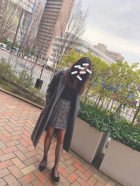 かすみんさん（レディース・166cm）の春コーディネート