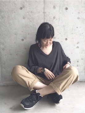 「五本指ソックス」｜yukoさん（レディース・170cm）の夏コーディネート