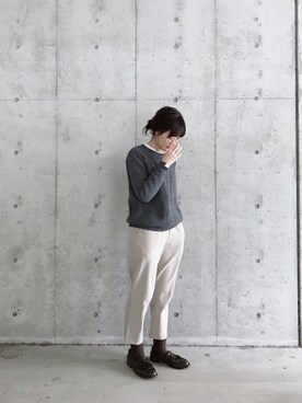 「Shoe BAR（シューバー）のアイテム」を使った、yukoさん（レディース・170cm）の冬コーディネート