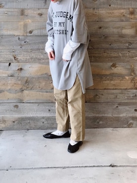 yukoさん（レディース・170cm）の春コーディネート