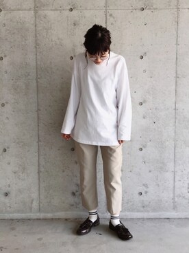 「Shoe BAR（シューバー）のアイテム」を使った、yukoさん（レディース・170cm）の秋コーディネート