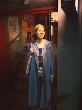 「LGBT」｜「アイテム（ジャケット/アウター）」を使った、Tristaさん（レディース・164cm）の春コーディネート