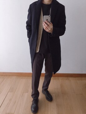 Kashimaさん（メンズ・168cm）の冬コーディネート