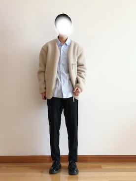 「BEAUTY&YOUTH UNITED ARROWS」｜「アイテム（その他アウター）」を使った、Kashimaさん（メンズ・170cm）の冬コーディネート
