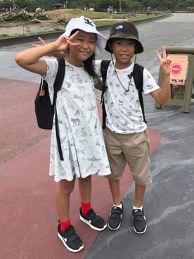 suｰさん（キッズ・132cm）の夏コーディネート