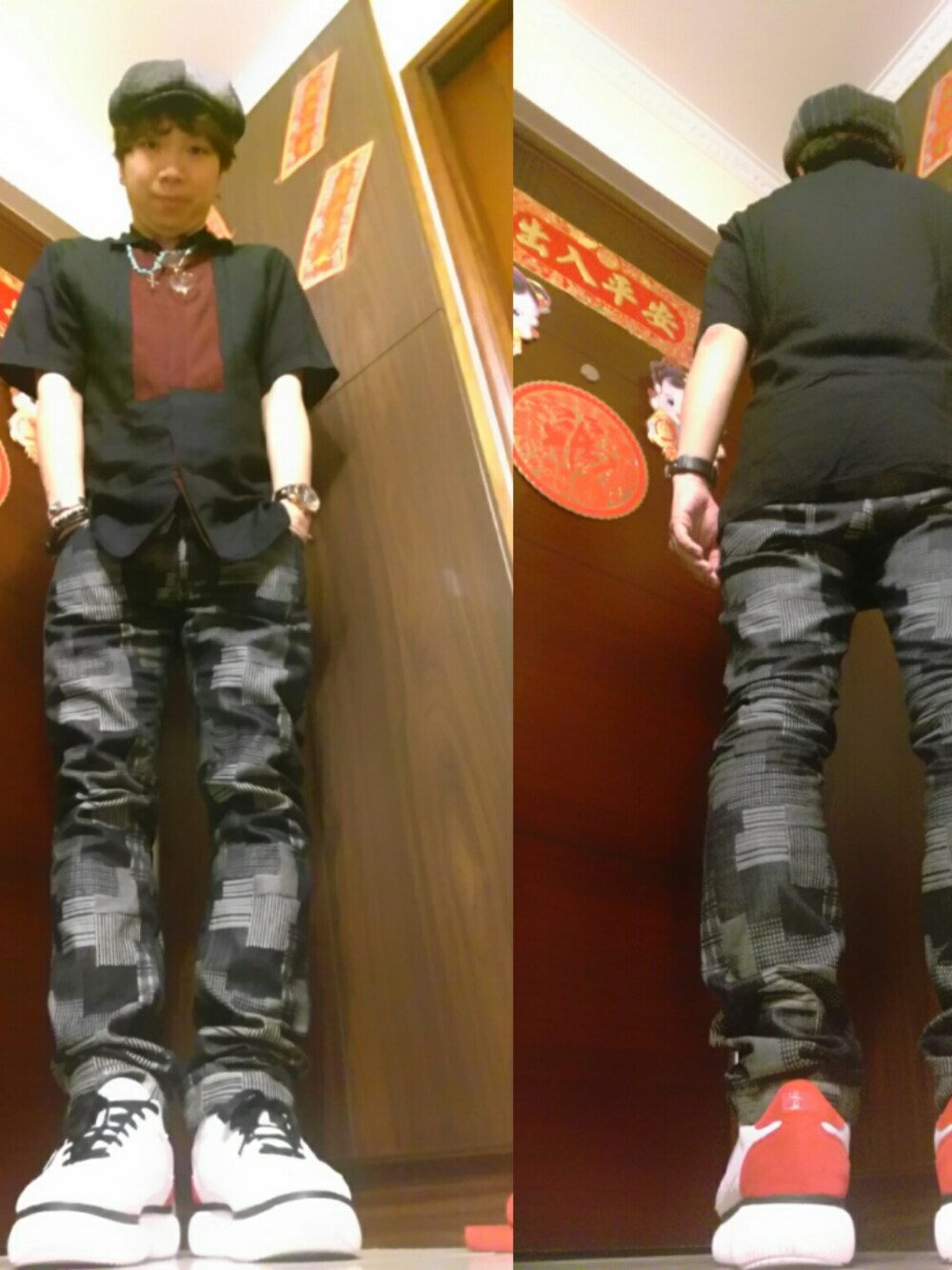 「LANVINのアイテム（シャツ/ブラウス、その他）」を使った、mike_jan_lamさん（メンズ・170cm）の冬コーディネートの1枚目の写真