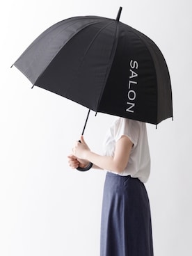 「アイテム（長傘）」を使った、ricola0305さん（レディース・157cm）の春コーディネート