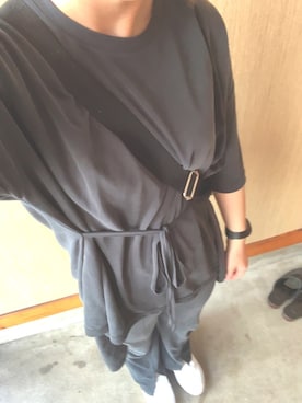 「Radiate（ラディエイト）のアイテム（パンツ）」を使った、wancoさん（レディース・153cm）の夏コーディネート