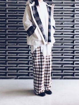 「no brand（ノーブランド）のアイテム（モッズコート）」を使った、Ethel C. さん（レディース・165cm）の春コーディネート