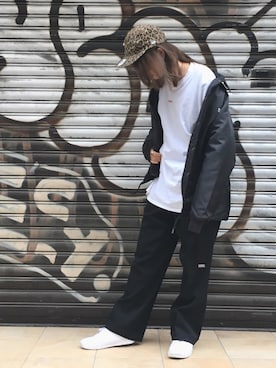 「I&ME（アイアンドミー）のアイテム」を使った、たなか。さん（レディース・161cm）の秋コーディネート