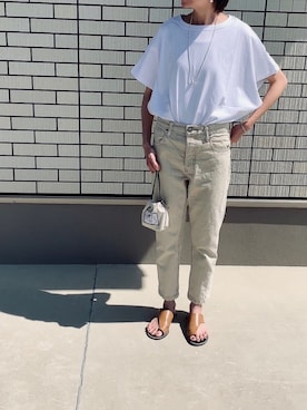 aki‎٭‎٭さん（レディース・158cm）の夏コーディネート