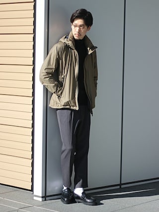 TATRAS エディフィス別注 TORANO ナイロンパーカー　カーキ TATRAS（タトラス）の「◇TATRAS / タトラス 別注 TORANO(ex.フード