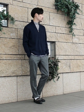 JUNPEIさん（メンズ・175cm）の冬コーディネート