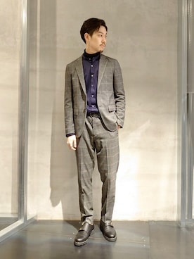 「Paraboot」｜JUNPEIさん（メンズ・175cm）の冬コーディネート