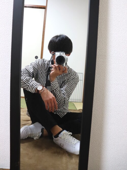 Daniel Wellington ダニエルウェリントン の財布 小物を使ったメンズ人気ファッションコーディネート Sciaky