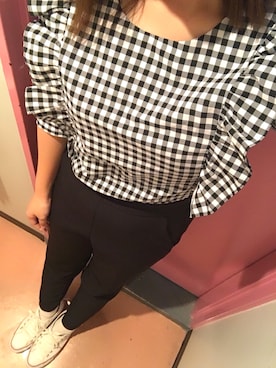 「tocco（トッコ）のアイテム」を使った、saさん（レディース・163cm）の秋コーディネート