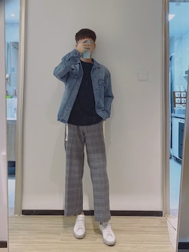 「COMMON PROJECTS（コモンプロジェクト）のアイテム」を使った、我是你的小钱包呀！さん（メンズ・177cm・20代）の冬コーディネート