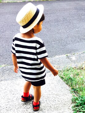 sou..さん（キッズ・90cm）の夏コーディネート