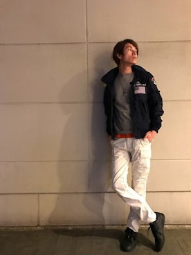 akashiさん（メンズ・179cm）の春コーディネート