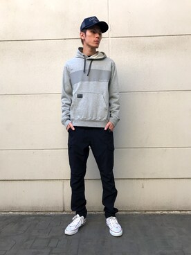 akashiさん（メンズ・179cm）の春コーディネート