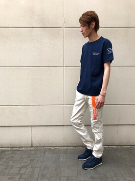 akashiさん（メンズ・179cm）の夏コーディネート