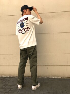 akashiさん（メンズ・179cm）の夏コーディネート