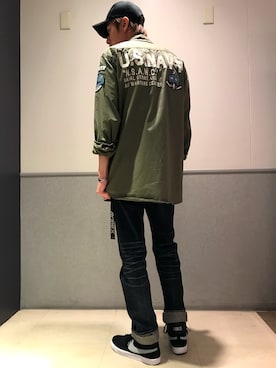 akashiさん（メンズ・179cm）の夏コーディネート