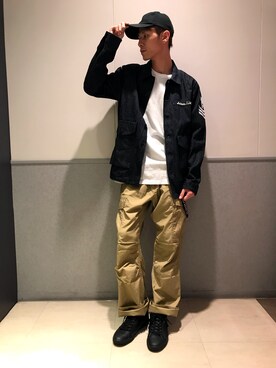 akashiさん（メンズ・179cm）の夏コーディネート