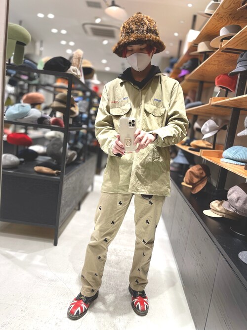 Ryutaro Override 渋谷スクランブルスクエア Kangolのハットを使ったコーディネート Wear
