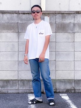 「Sleep（スリープ）のアイテム」を使った、yuki (sleep)さん（メンズ・167cm）の夏コーディネート