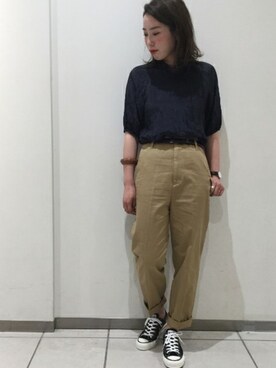 relume  名古屋店　スタッフさんのコーディネート